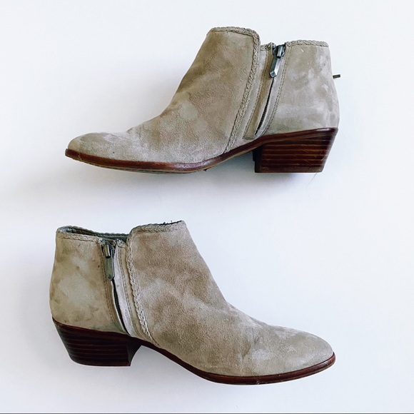 SAM EDELMAN Paige Fringe Ankle Booties - Picture 2 of 10